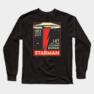 Starman Bowie Long Sleeve T-Shirt